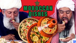 Tribal People Try Moroccan Dishes For The First Time