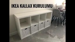 IKEA KALLAX KURULUMU - ÇEKİÇ YOKSA CEZVE VAR! 🔨 😅 💪🏼