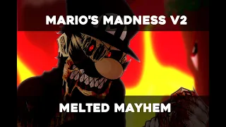 [FNF] Mario's Madness v2 | Melted Mayhem | SpeedPaint!