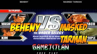 Neogeo Battle Coliseum -BEHENY VS MASKED TARMAN-PT1, Fightcade 2 ,Flycast,CHAQN2,TLELOC,BahamianKing