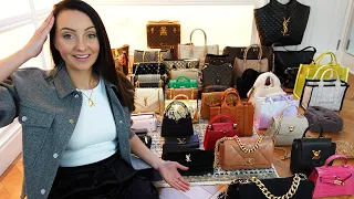 48 Bags Collection DECLUTTER & ORGANIZE With Me