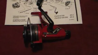 YoungMartin’sReels - Best ABU Garcia Cardinal 556 Disassembly, Clean, Lubricate, and Assembly