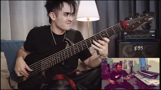 Bass Solo over "BITTEN BY THE KITTEN" by Dirty Loops