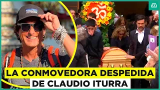 La conmovedora despedida de Claudio Iturra: Familiares y rostros lo despidieron con honores