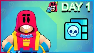 How Much Progress Can I Get In 30 Days? - 9 Brawlers in 1 Day (F2P #1)