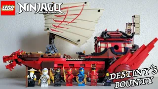 LEGO Ninjago Set Review! - Destiny's Bounty! (71705)