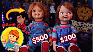 TRICK OR TREAT STUDIOS GOOD GUY DOLL VS GOOD GUY PLUSH DOLL - WHICH ONE IS BETTER? | EDGAR-O