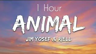 Jim Yosef x RIELL - Animal (Lyrics) 1 Hour