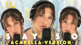 Doja Cat SAY SO using only my voice (Acapella Cover) | Julia Blu