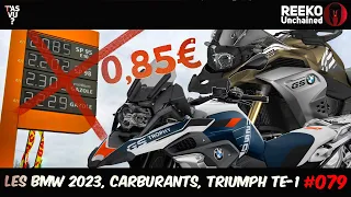 ESSENCE À 0,85€, BMW 2023, TRIUMPH TE-1 🔴 REEKO Unchained MOTOR NEWS