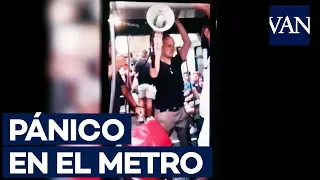 Pánico en el metro de València al realizar proclamas religiosas