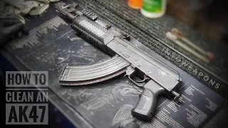 How To Clean AK Pistol:  Draco AK Cleaning