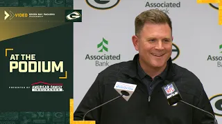 Brian Gutekunst: 'I feel like we did a lot of good things for our football team'