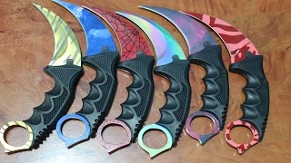 Karambit - Doppler / Slaughter / Fade / Tiger Tooth  - CS:GO !