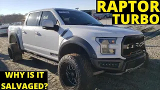 CHECKING OUT A ECOBOOST RAPTOR AT THE COPART YARD AND MORE