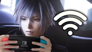 Fighting Yozora on Nintendo Switch Wi-Fi be like - Kingdom Hearts 3