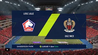 Lille vs Nice| Ligue 1 (01/05/2021) | Fifa 21