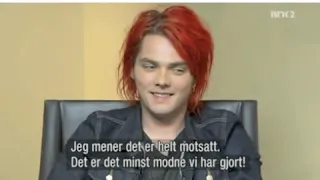 My Chemical Romance Interview - Lydverket (2010)