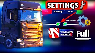 🔧BEST Pro & Beginners  "SETTINGS" 👉Truckers of Europe 3 | @WandaSoftware  | 2023/2024 Edition