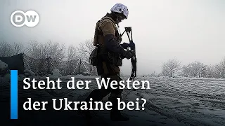 Putins Truppenaufmarsch: Steht der Westen der Ukraine bei? | Auf den Punkt