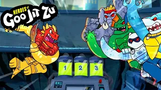 What Goos Around Comes Around & MORE! ⚡️ HEROES OF GOO JIT ZU | New Compilation | Cartoon For Kids