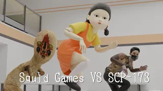 Squid Game VS SCP-173