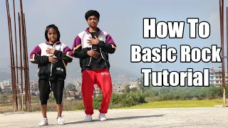 How To Do Basic Rock #02 | Hip Hop Dance Tutorial | Beginners