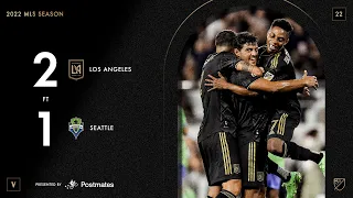 Highlights | LAFC 2-1 Seattle Sounders 7/29/22