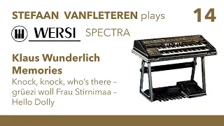 Klaus Wunderlich Memories - Stefaan Vanfleteren / Wersi Spectra CD700