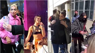 Dua Lipa And Fans Moments