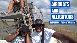 AIRBOATS AND ALLIGATORS | EVERGLADES ALLIGATOR FARM| HOMESTEAD FLORIDA