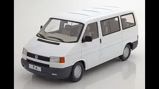 KK Scale VW Bus T4 Caravelle 1992 white 1/18