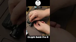 How To Adjust the Laser on Olight's Baldr-Pro R #gunculture #gunpistol #shorts  #guntuber