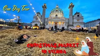 Austria🇦🇹Ep.1 The most beautiful Christmas market in Vienna｜Explore the old city of Vienna in 1 day
