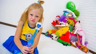 Игрушки убежали от Насти / The toys ran away from Nastya