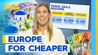 Travel expert helps you fly to Europe for cheaper | Today Show Australia