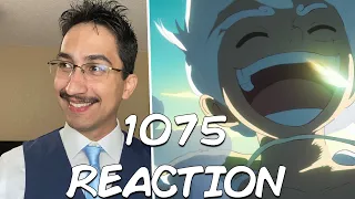 KOYAMA CINEMA RETURNS - One Piece Episode 1075 LIVE REACTION