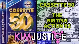 A Look at Cascade's Cassette 50 (Spectrum) - The Micro's answer to Action 52!  Kim Justice