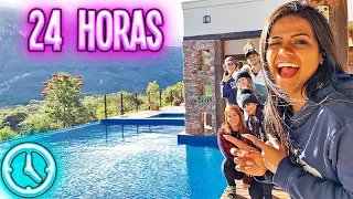 24 HORAS NA CASA DA MONTANHA !!!