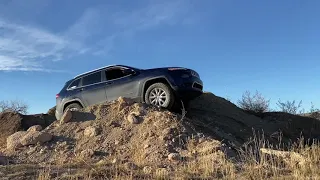 Jeep Cherokee KL with 2” rough country lift kit in action