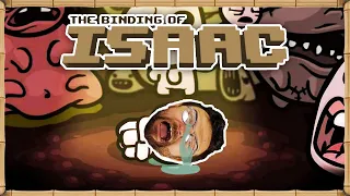 I BEAT THE BINDING OF ISAAC MY FIRST TIME PLAYING IT!!