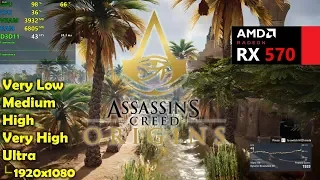 RX 570 | Assassin's Creed Origins - 1080p All Settings!