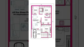 25 × 40 house plan, 25 by 40 home plan, 25*40 house plan, home plan, #short #homedesign #homeplan