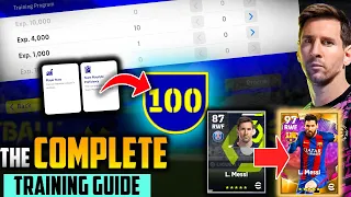 എങ്ങനെ Players നെ ട്രെയിൻ ചെയ്ത് 100 ആകാം? Complete Player Training Guide | Team Infinity |