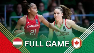 Hungary v Canada | Full Basketball Game | FIBA Women's Olympic Qualifying Tournament Hungary 2024