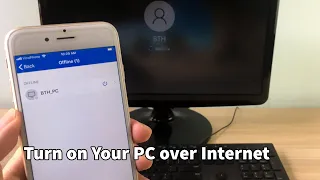 How to turn on the computer from anywhere