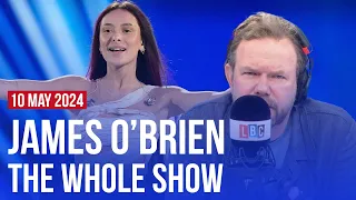 Should Israel be at Eurovision? | James O'Brien - The Whole Show