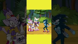 Sonic 2D Animation :  Sonic Werewolf #shorts #328