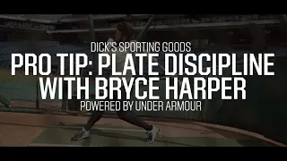 Plate Discipline with Bryce Harper - Baseball Pro Tips