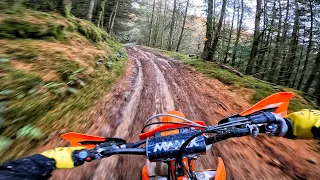 Riding An Enduro Event With 9 Miles Of Amazing Trails (RAW LAP)